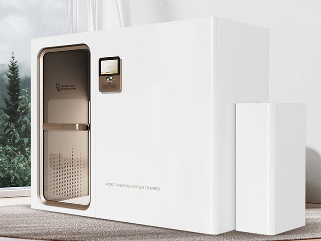 Hard shell hyperbaric chamber for professional wellness and recovery applications